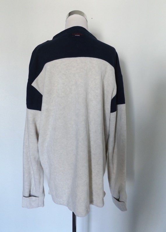 90s tommy hilfiger pullover fleece / size L large… - image 10