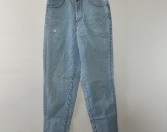 90s Lawman High Rise Waisted Jeans Size 5 - Vintage Light