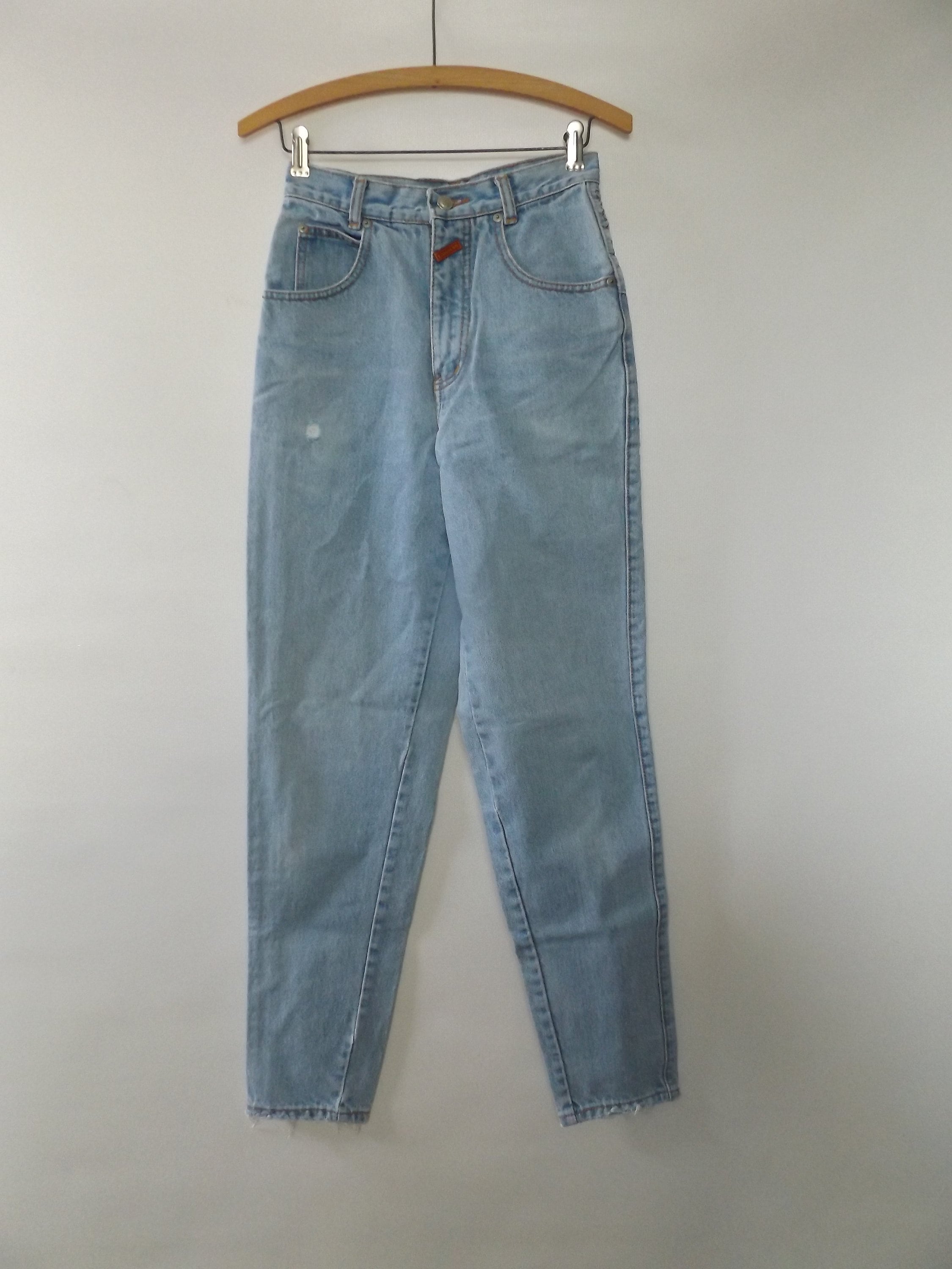 90s   Jeans カバーオール L 90s Lawman High Rise Waisted Jeans Size 5 - Vintage Light