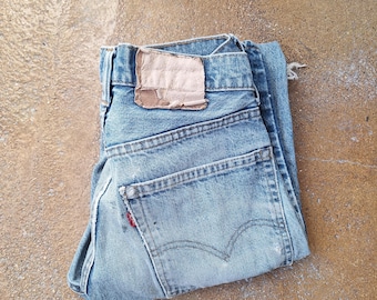 70's Levi's 505 USA製 34×32 Levis 505 Jeans Mens 34 Dark Wash Denim Regular Fit Straight