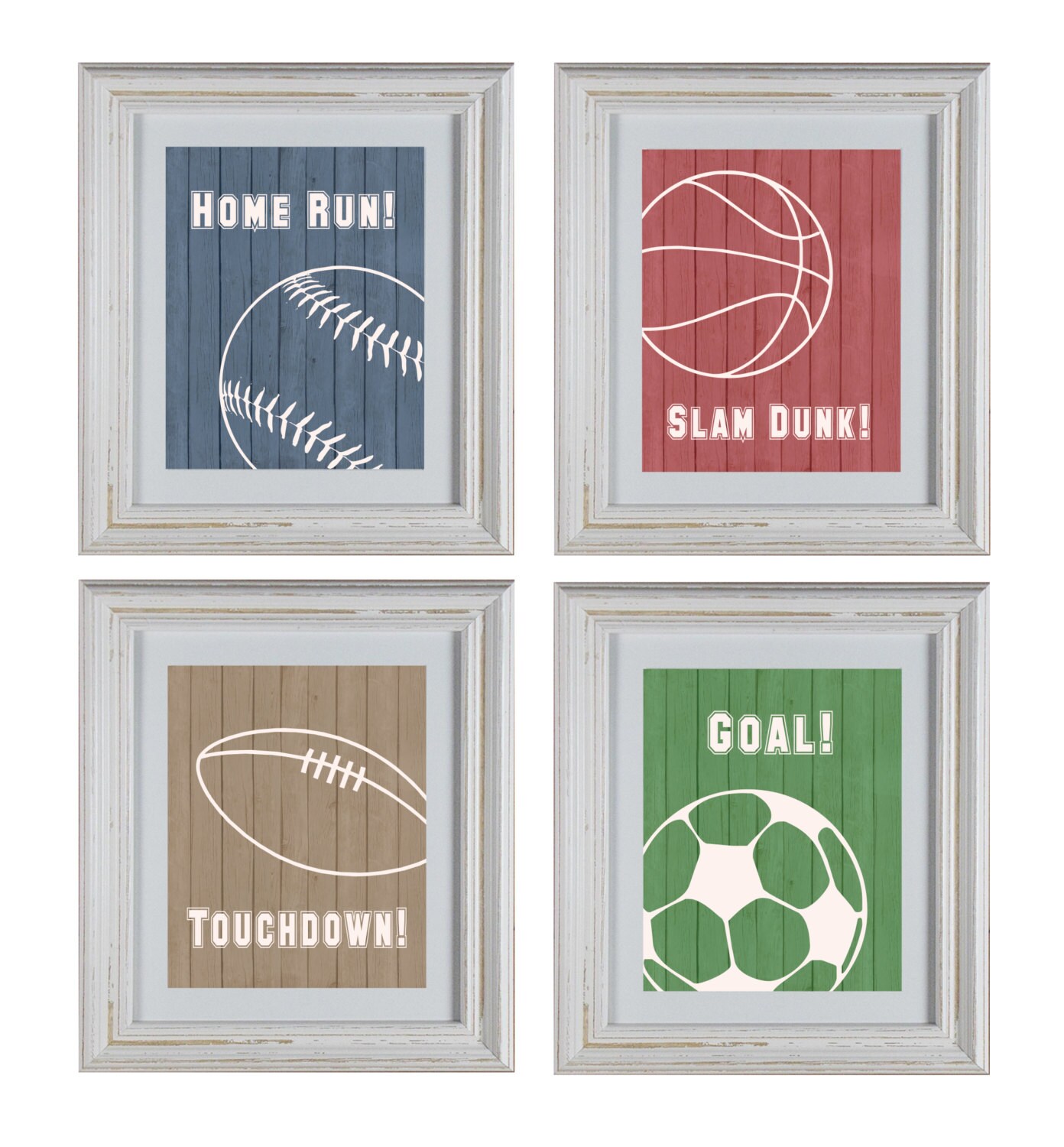Sports Theme Nursery Art DIY Printable Basketball Football Etsy