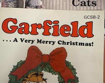 Garfield Kerst & Verwende Katten Kruissteek 2 patroonboekjes