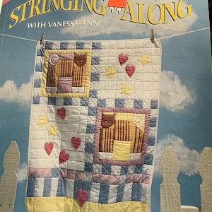 Stringing Along Quilting pattern book by Trice Boerens, 1995