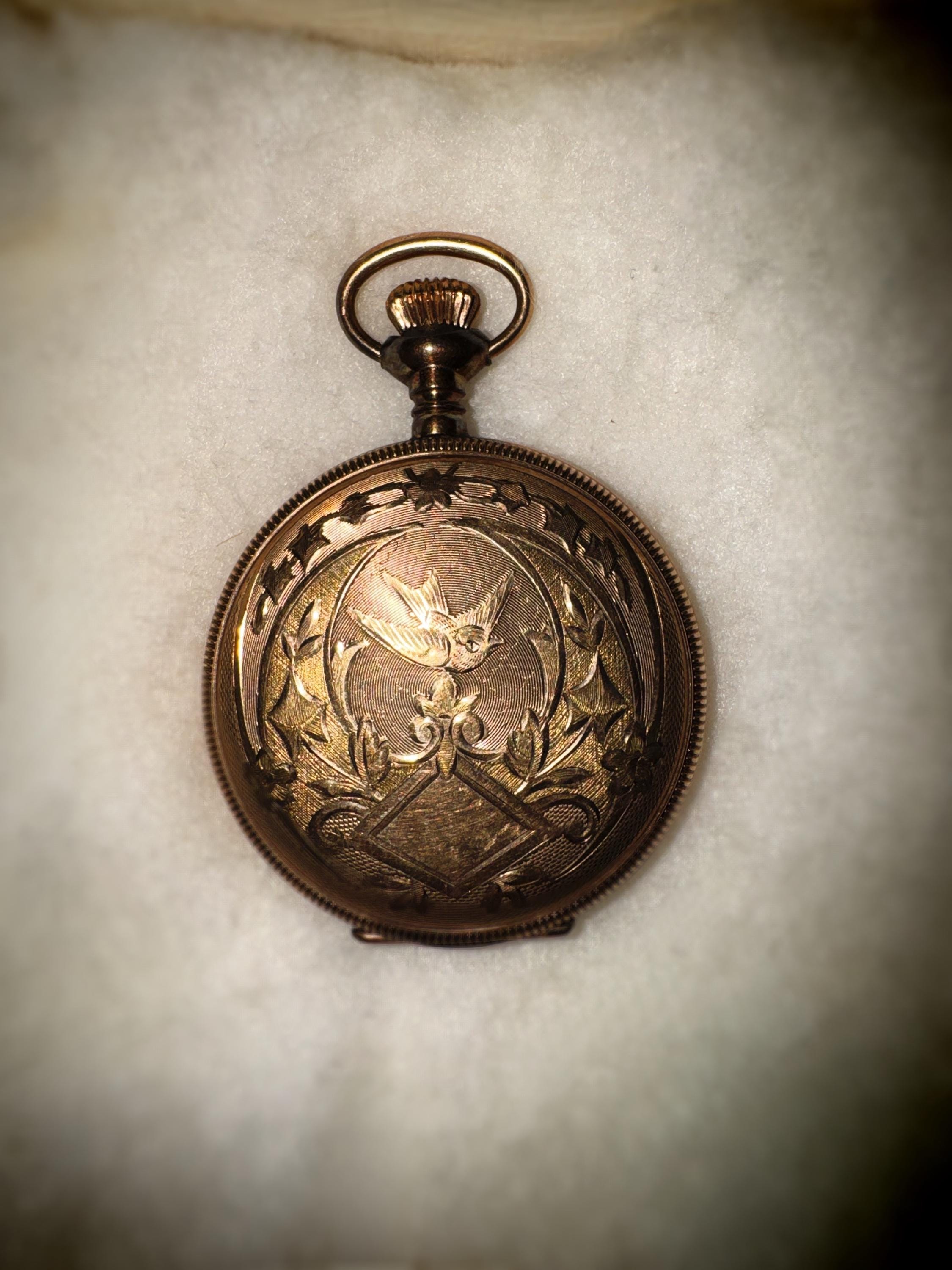 Elgin pocket watch case - Etsy 日本
