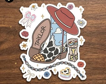 I Knew It I Knew You Sticker, TS and Toy Story 5 Friendship Sticker, Woody Buzz Lightyear Sticker, Disneyland Toy Story