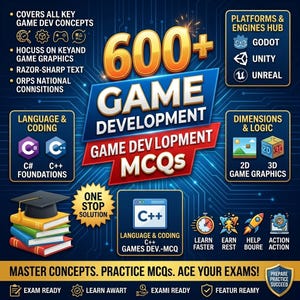 Spelutvecklingsfrågor i PDF-format | Intervjufrågor i C# för Unity Unreal Engine