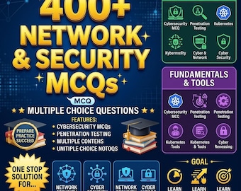 Network and Security MCQ Pdf | Cybersecurity & Networking Interview Questions