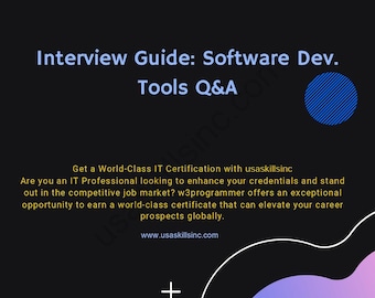 Software Development Tools Interview Q&A Pdf | Git Docker CI CD Interview Guide
