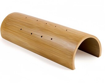 Cervicaal kussen van natuurlijk bamboe, ergonomisch nekkussen, hulpmiddel voor het verlichten van schouderspanning