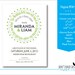 Lime Green Printable Couple's Shower Invitation Hipster Printable ...