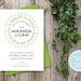 Lime Green Printable Couple's Shower Invitation Hipster Printable ...