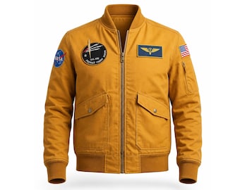 Project Hail Mary Yellow Bomber Jacket | Ryan Gosling Sci-Fi Film Inspired Jacket
