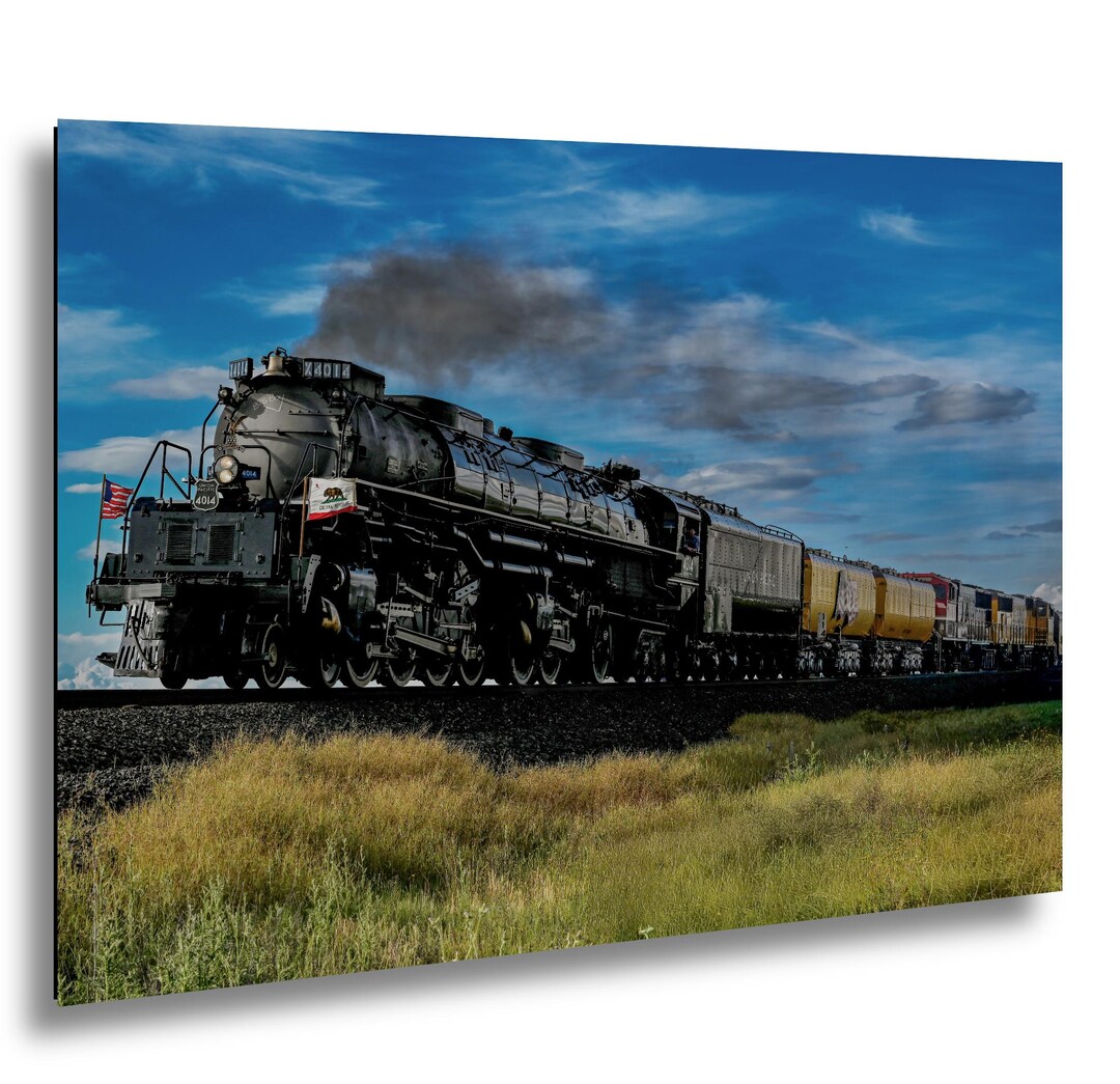 Union Pacific 4014 Big Boy Steam Train Locomotive Wall Art Print ...