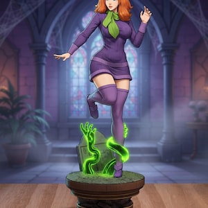 daphne scooby doo green dress Figure - Etsy Zhongyou