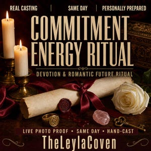 Commitment Ritual, Love Partnership Magic & Personalized Devotion Ceremony