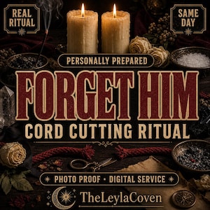 Ritual de Corte de Laços para Esquecê-lo, Cura do Amor e Feitiço de Libertação Emocional