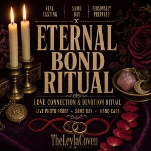 Love Spell for Eternal Bond, Commitment, Soulmate Connection and Devotion Ritual