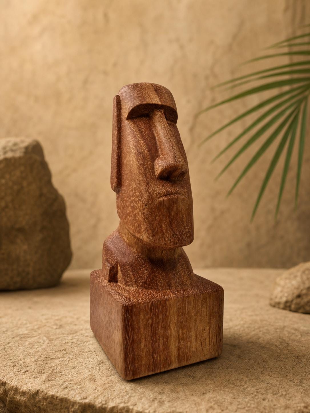 Moai wood carving - Etsy 日本