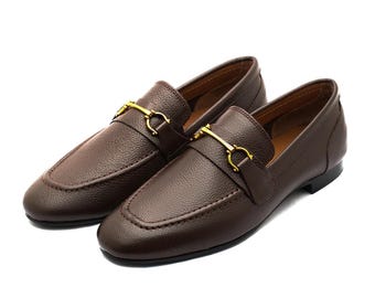 brown button down dress World's Most Comfortable Chestnut Brown Slip-On Dress Shoe main image 1