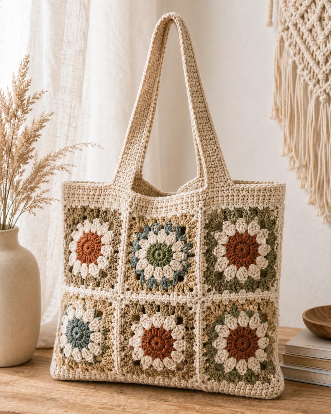 グラニースクエアバッグ - Etsy 日本