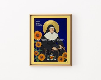 Saint Julia Billiart Archival Giclée Icon Print | Sacred Image Icons
