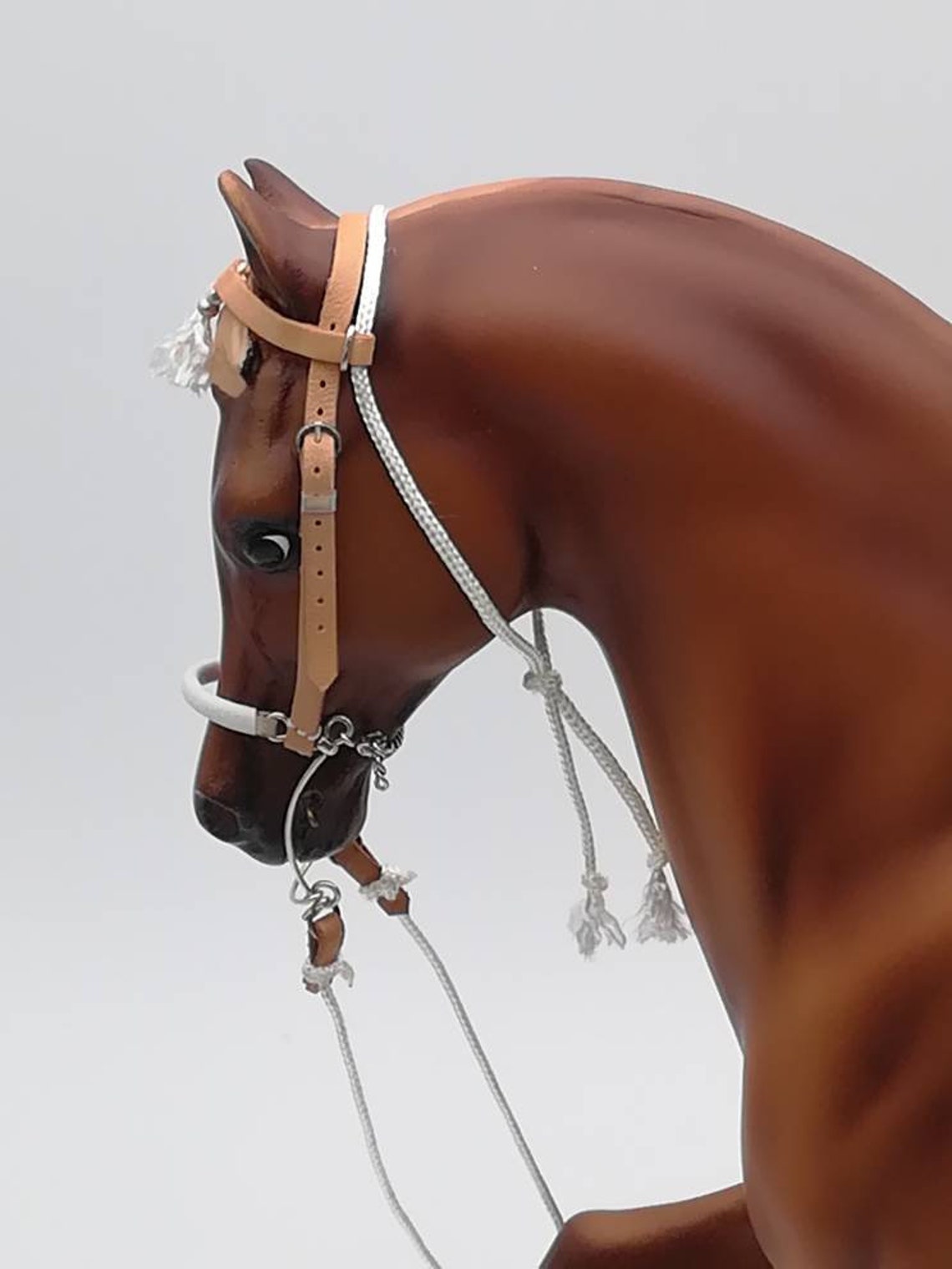 Handmade Western Bridle/Headstall with Hackamore for Etsy