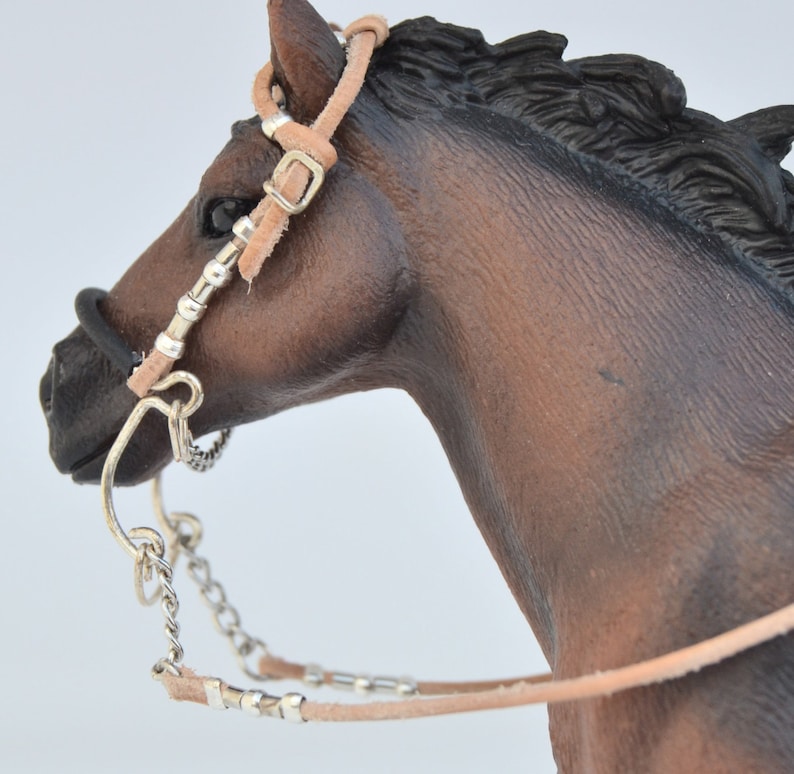 Handmade Western Bridle/Headstall with Hackamore for Schleich Etsy