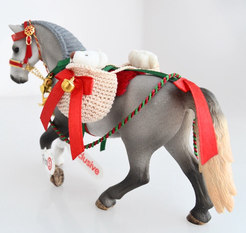 Handmade Christmas Tack for Schleich Model Horses Pferde Etsy