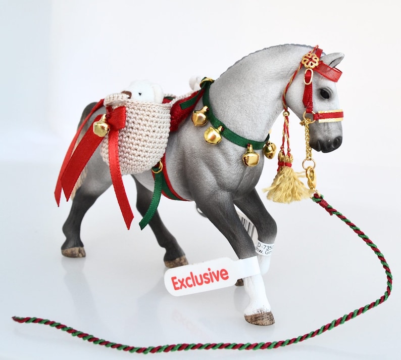 Handmade Christmas Tack for Schleich Model Horses Pferde Etsy