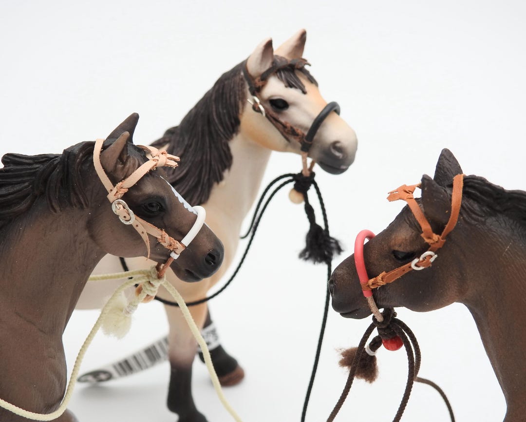 Bosal Tressé Western Myhorse - Cuir Brut, Taille Réelle, Style Bling - Neuf