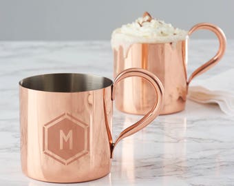 Copper Mug Copper Gift For Men Copper Coffee Mug Copper Gifts Personalised Copper Mug Personlized Copper Mug Custom Moscow Mule Mug - PCM101