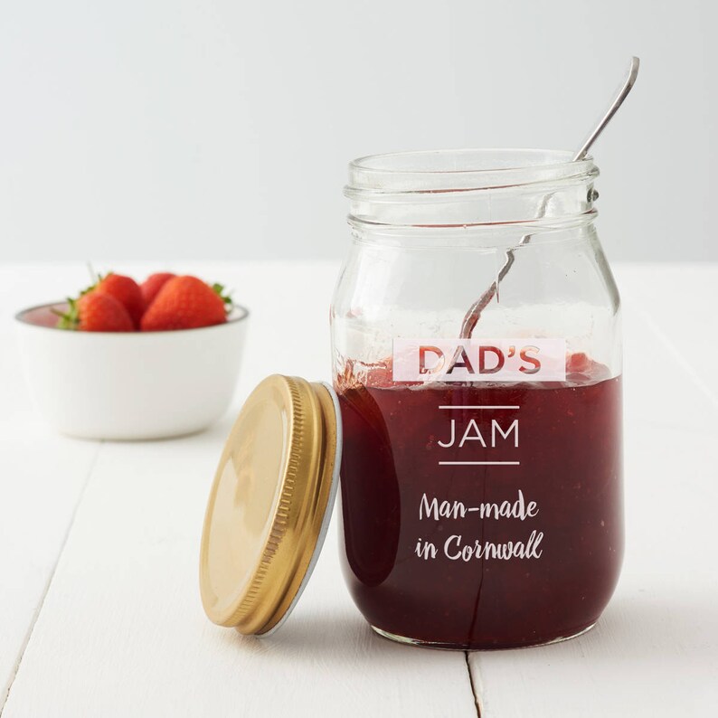 Personalised Preserving Jar