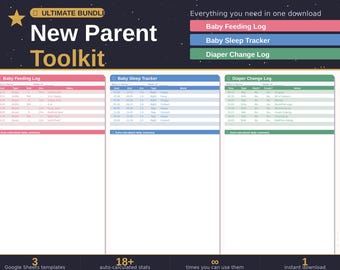 Ultimate Childcare Spreadsheet Bundle!