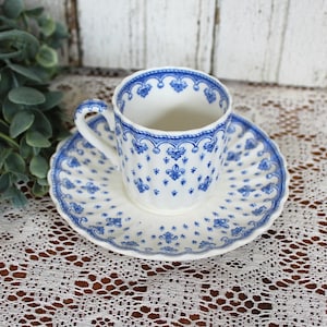 Spode Fleur De Lys Blue - Etsy