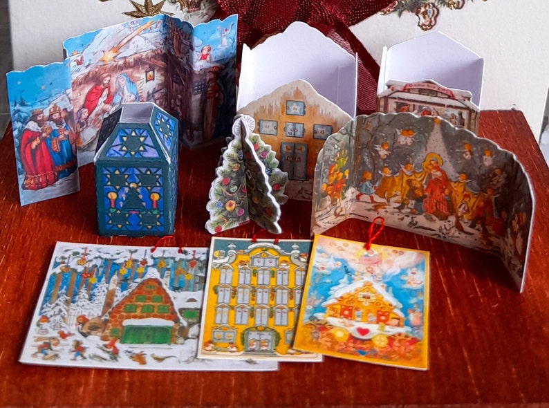 Printable Vintage Christmas Advent Calendars Nativity Lantern Angel printable-vintage-christmas-advent-calendars-nativity-lantern-angel