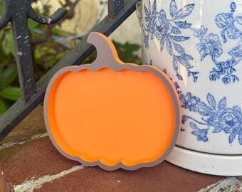 Fall Pumpkin Sensory Tray:  Play Activity for Learning, Fine Motor Skills/Halloween Decor