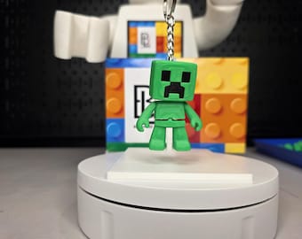 Gelede Mr. Creeper minifiguur verzamelsleutelhanger