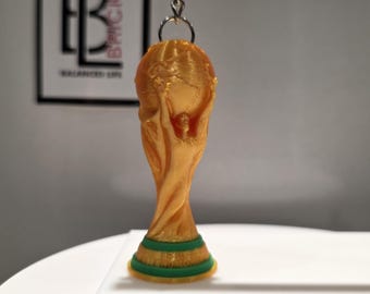 Iconische sleutelhanger voor het verzamelen van FIFA World Cup-trofee