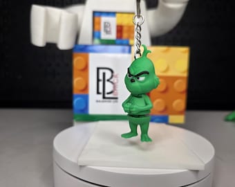 Gelede Grinch minifiguur-sleutelhanger om te verzamelen