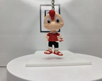 Gelede condorito minifiguur verzamelsleutelhanger