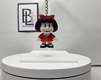 Gelede Mafalda minifiguur verzamelsleutelhanger