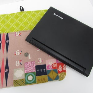 Padded Laptop Sleeve Cover Pouch pattern - sewing bag ebook pouches