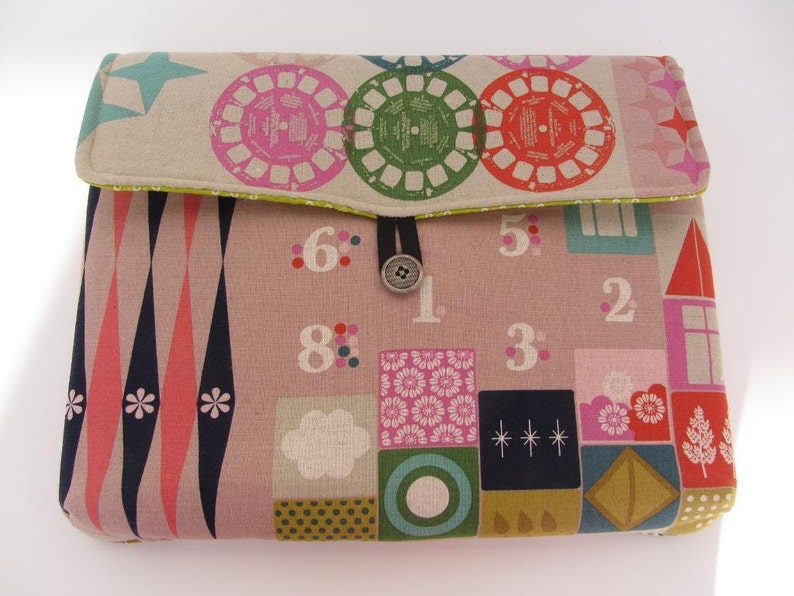 Padded Laptop Sleeve Cover Pouch pattern sewing bag ebook pouches image 2