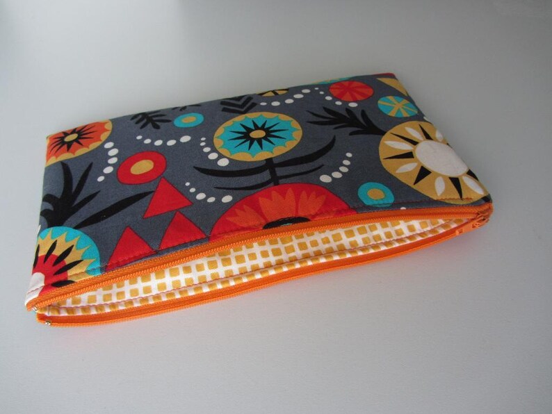 Perfect zip pouch pattern ebook zipper bag pdf tutorial instructions sewing pouches image 3