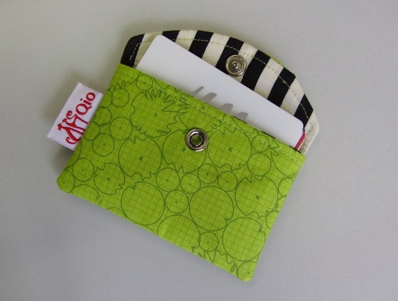 Snappy Business Card Pouch pattern Card Holder sewing bag ebook credit  cards