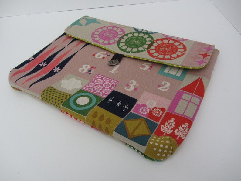 Padded Laptop Sleeve Cover Pouch pattern sewing bag ebook pouches image 5