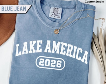 Lake America Shirt, Lake America 2026 Shirt, Lake Ontario Renamed Sweatshirt, Great Lakes Souvenir Gift, Funny Political Satire T Shirt
