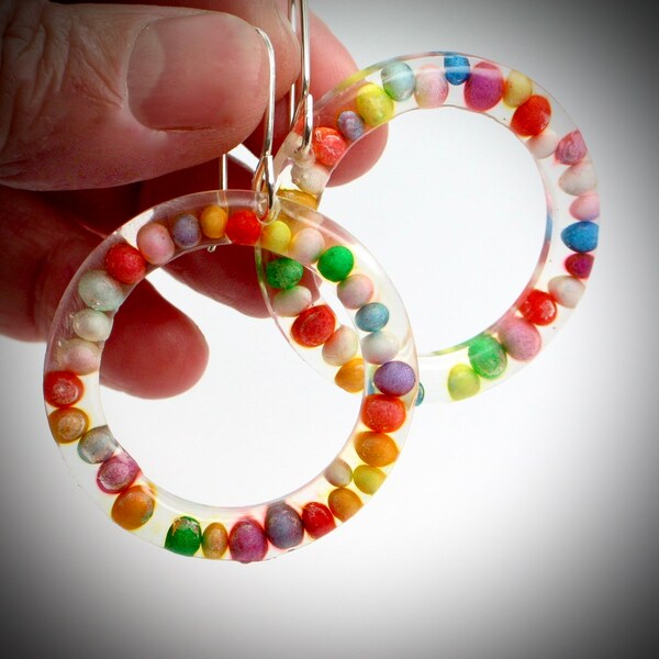 Confetti Earrings Etsy