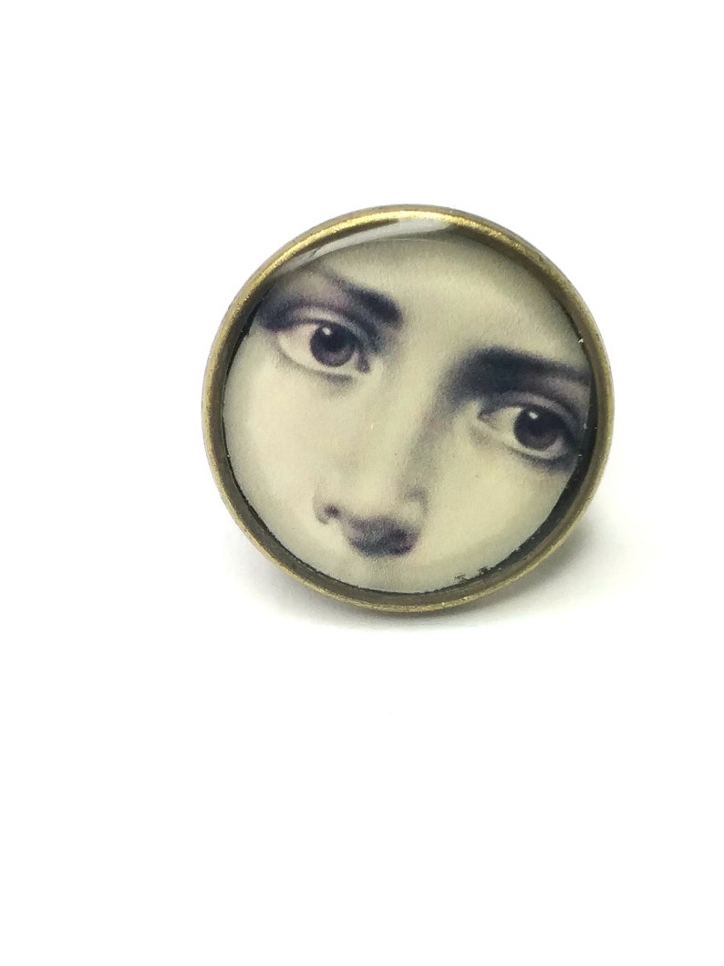 Lover's Eye Resin Ring Eye Ring. Modern Jewelry. Etsy Canada