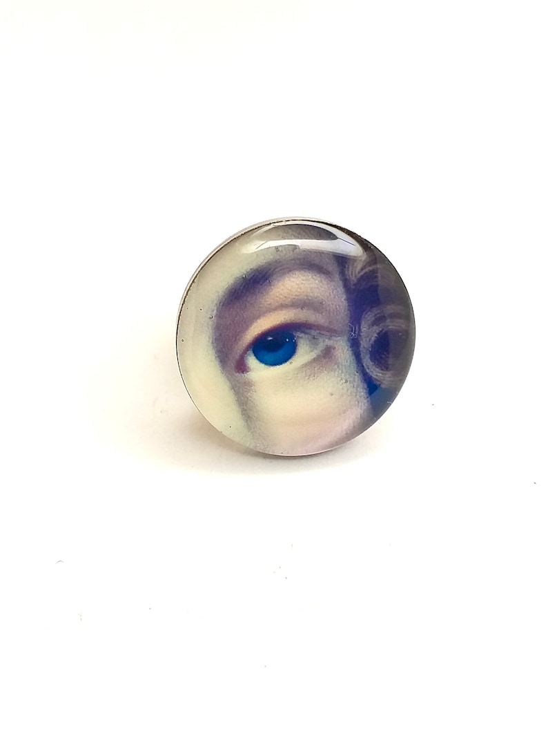 Lover's Eye Resin Ring Eye Ring. Modern Jewelry. Etsy Canada